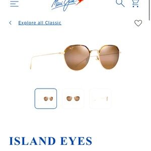Maui Jim Island Eyes women’s Polarized Classic Sunglasses